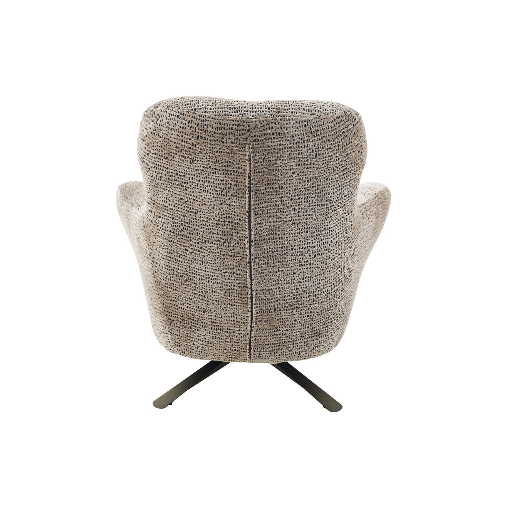 Draaibare Fauteuil Nena Bruin