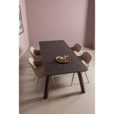 TABLO EETTAFEL AFGEROND VL 200x90CM MYSTIC BROWN [fsc]