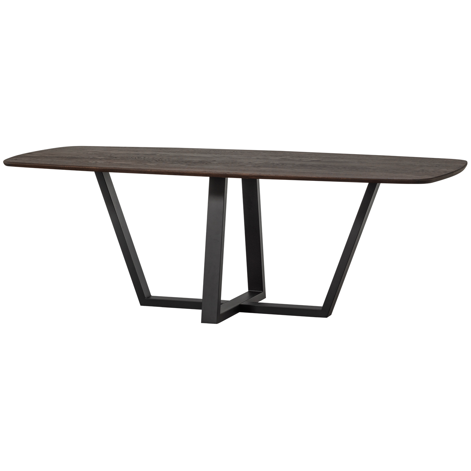 TABLO EETTAFEL DEENS OVAAL DL 220x100CM MYSTIC BROWN [fsc]