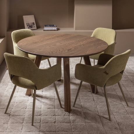 HAARLEM 4-STANDEN POOT EIKEN CASHMERE BROWN SET VAN 2 [fsc]