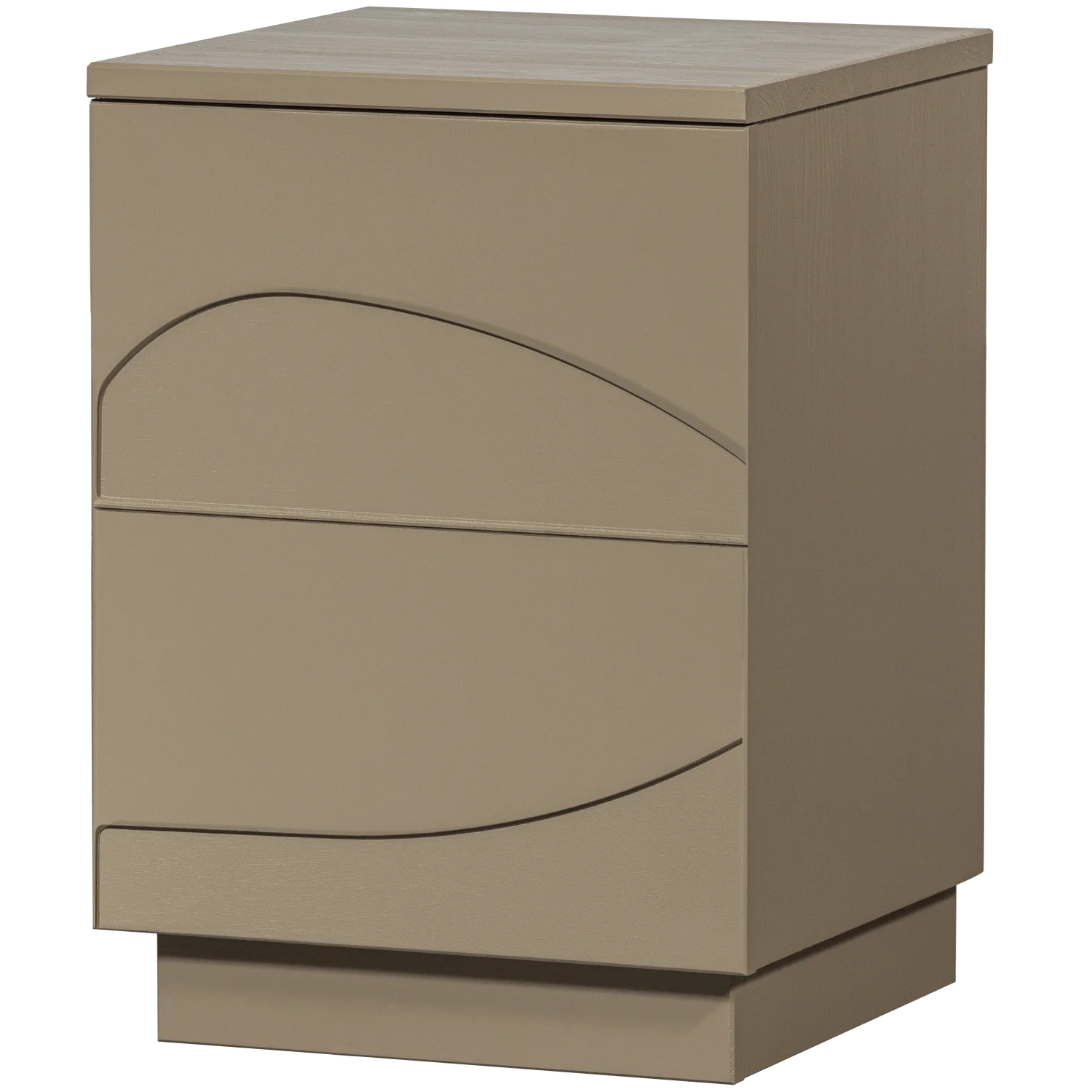 WOOOD - Teo nachtkastje grenen mud [FSC]