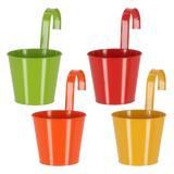 Esschert design - Natuurtinten bloempot met haak