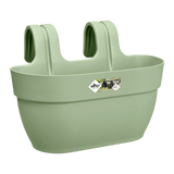 Elho vibia campana plantenbak met easy hanger, middelmaat pistachegroen