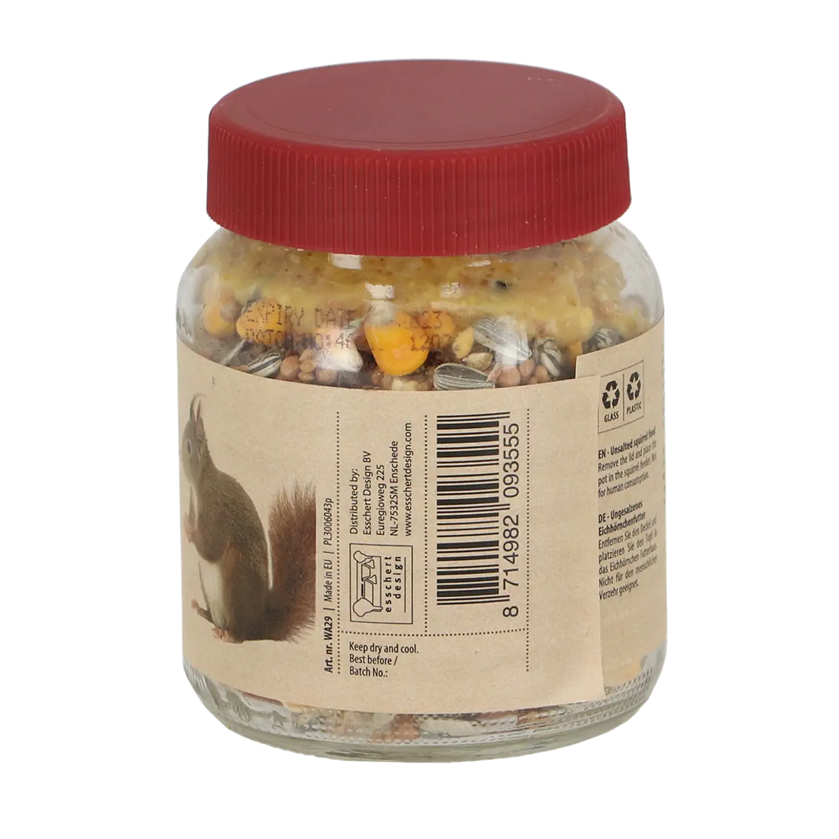 Eekhoorn pindakaas - Esschert design