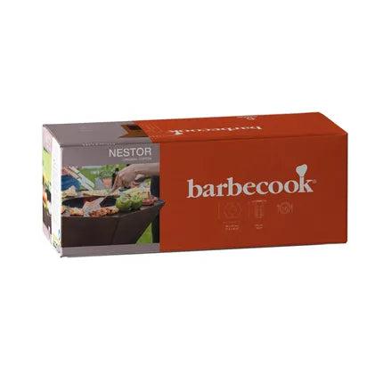 Barbecook - Nestor Original houtbarbecue uit corten staal 92x82x101cm