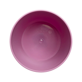 Ronde elho plantenpot mini vivid violet, onderkant met insteekstructuur