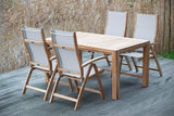 Exotan - Caldo verstelbare tuinstoel teak taupe [FSC]