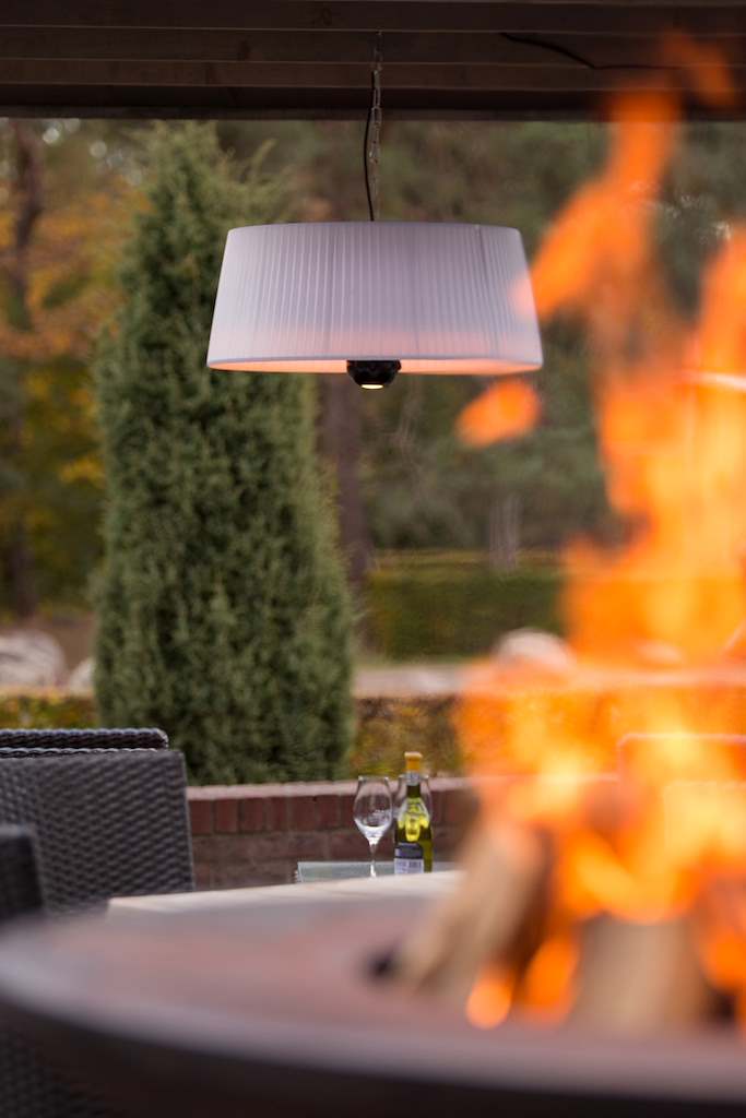 Heater Artix Hanging White 1800 terrasverwarmer - Sunred