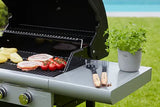 Barbecook - 3-delige standaard set uit rvs en hout FSC 100%