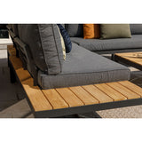 Exotan - La vida loungeset teak - antraciet