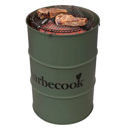 Barbecook - Edson houtskoolbarbecue Army Green Ø 47.5cm H 90cm