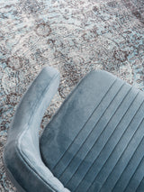 Vloerkleed Mila Blue 160 x 230 cm