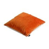 Sierkussen 45x45 Velvet orange / Panama linnen