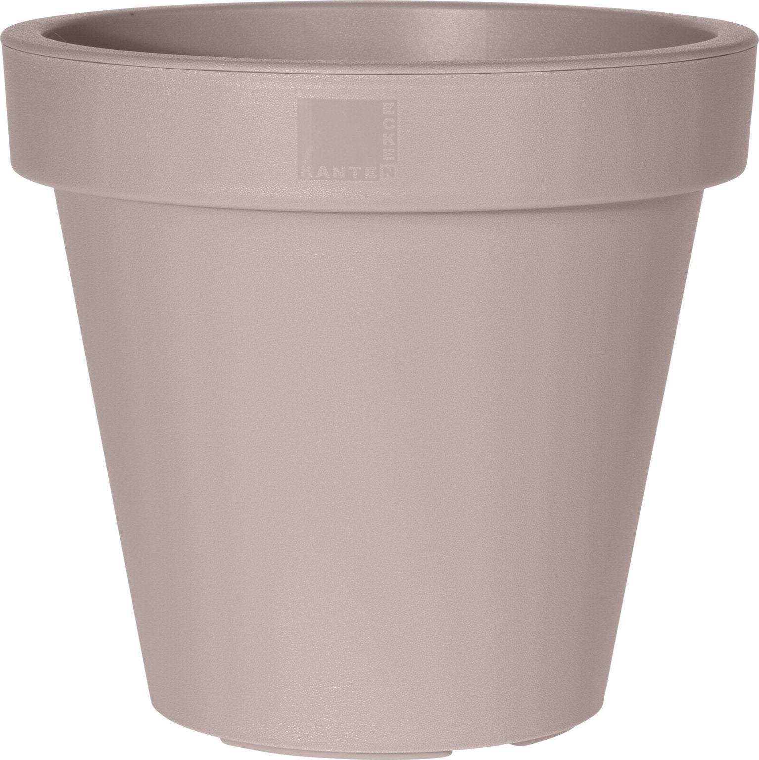 Bloempot ek rond 60cm taupe
