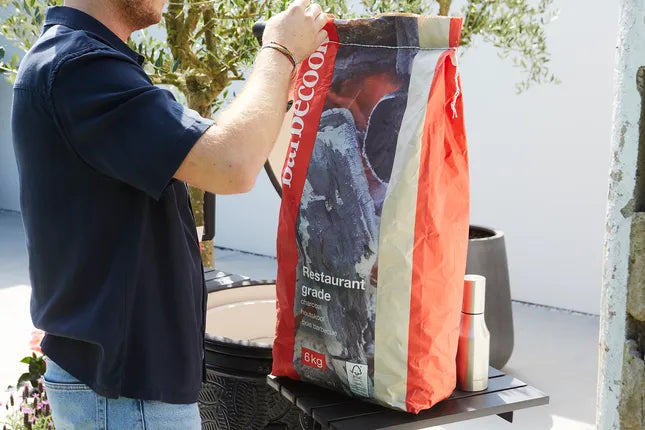 Houtskoolzak Barbecook in hand, 6 kg restaurant grade