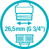 Gardena Kraanstuk 26,5 mm (G 3/4")