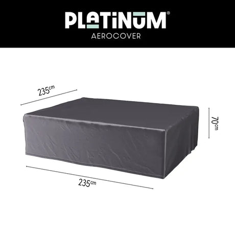 Platinum AeroCover loungesethoes, donkergrijs, afmeting 235 x 235 cm