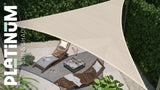 Platinum - Shade sail triangle 360x360x360