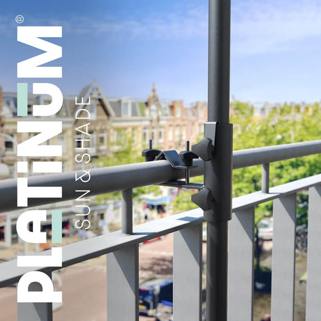 Platinum - Horizontal round railing, Ø38mm