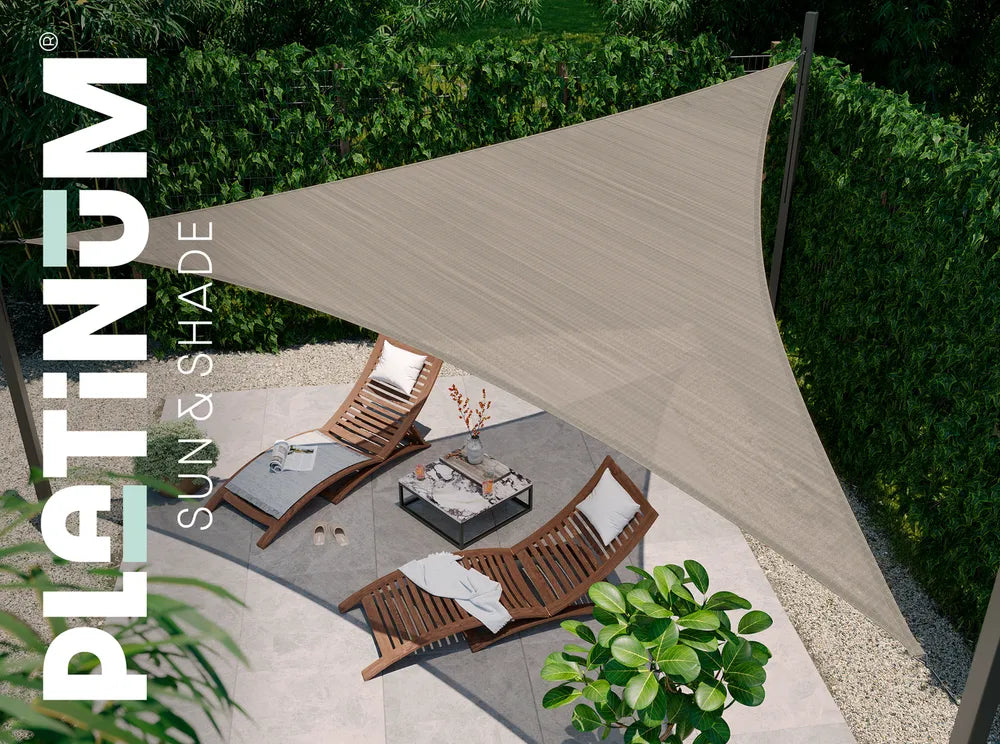 Platinum - Shade sail triangle 500x500x500