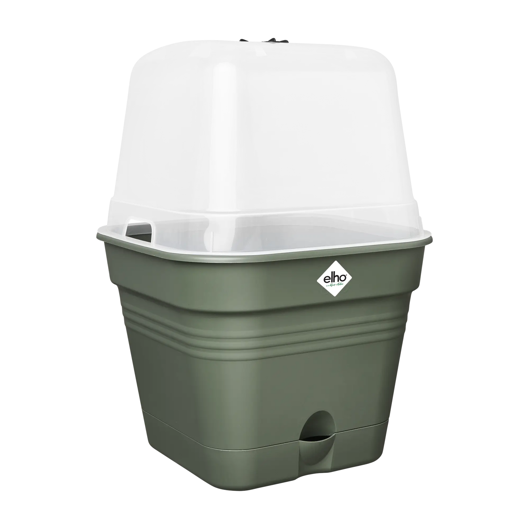 Elho - green basics kweekpot vierk. allin1 B 15 x H 12 x D 15 cm