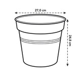 Elho - gb growpot 27cm living black