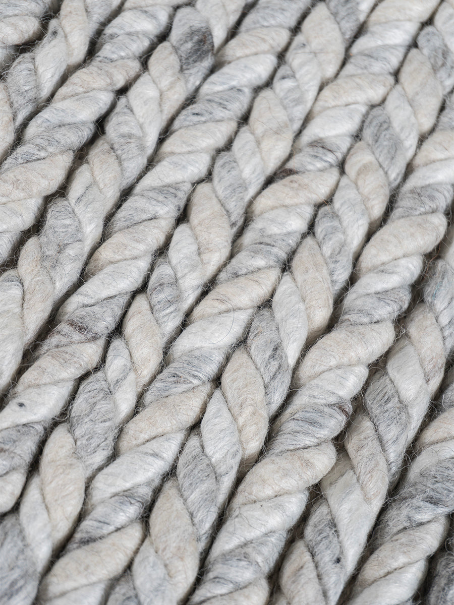 Vloerkleed Tino Grijs 160 x 230 cm