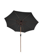 Mambo LED parasol rond 300cm - antraciet