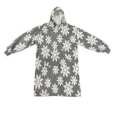 SNOWY - hoodie 70x110 cm - oversized hoodie deken