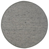 Rond karpet met grijs melange patroon, ø120 cm