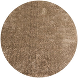 Rond karpet met beige en bruin melange pool, diameter ca. 160 cm