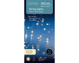 Micro kerstverlichting LED 495cm - 100 lampjes