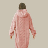 Hoodie Sophie roze 170 x 110 cm