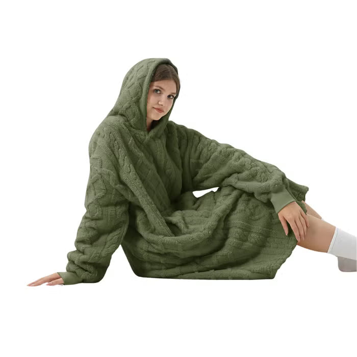 Hoodie Sophie military olive 170 x 110 cm
