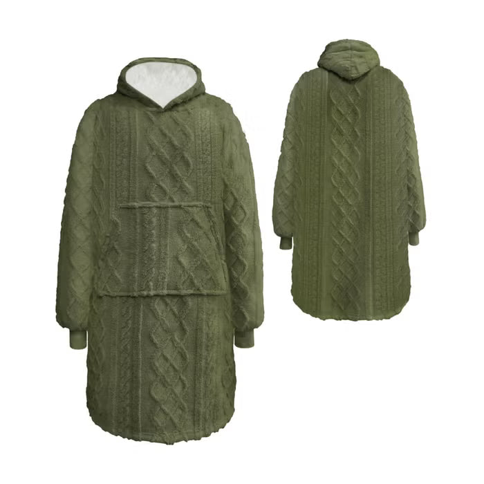 Hoodie Sophie military olive 170 x 110 cm