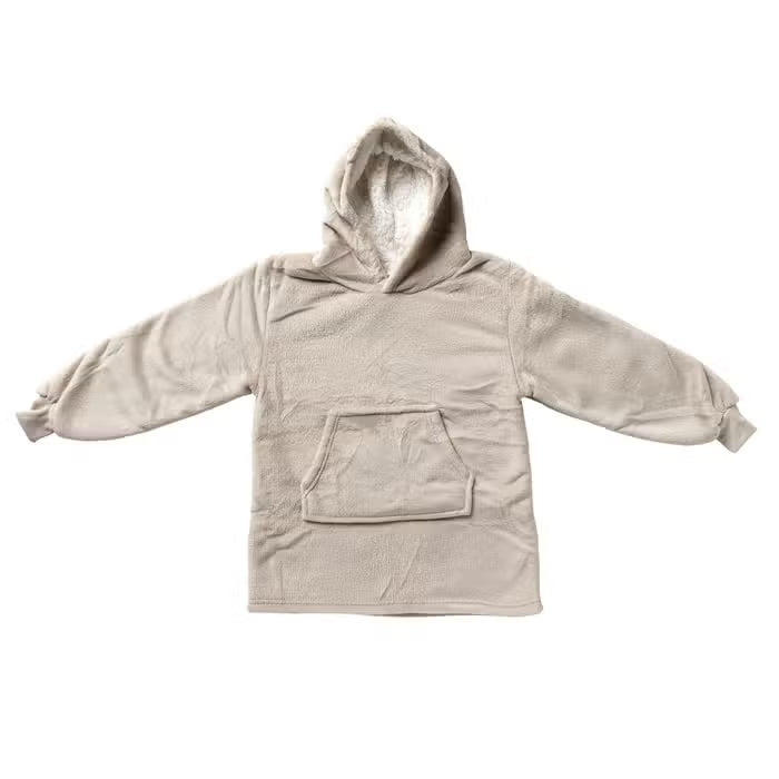 JUNIOR Oversized Hoodie voor kinderen 50x70 cm - Pumice stone
