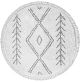 Vloerkleed Rabat Cream Rond ø160 cm