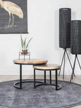 Vloerkleed Madel Rond Grijs ø160 cm