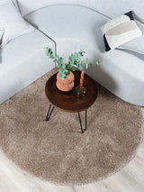 Karpet Rome Sand Rond ø160 cm