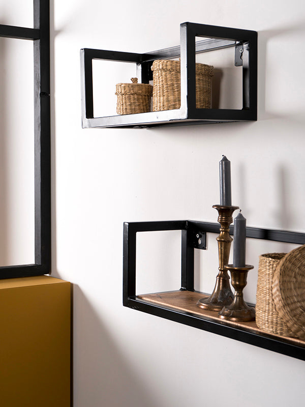 Wandplank Vintage - Set van 2 Klein