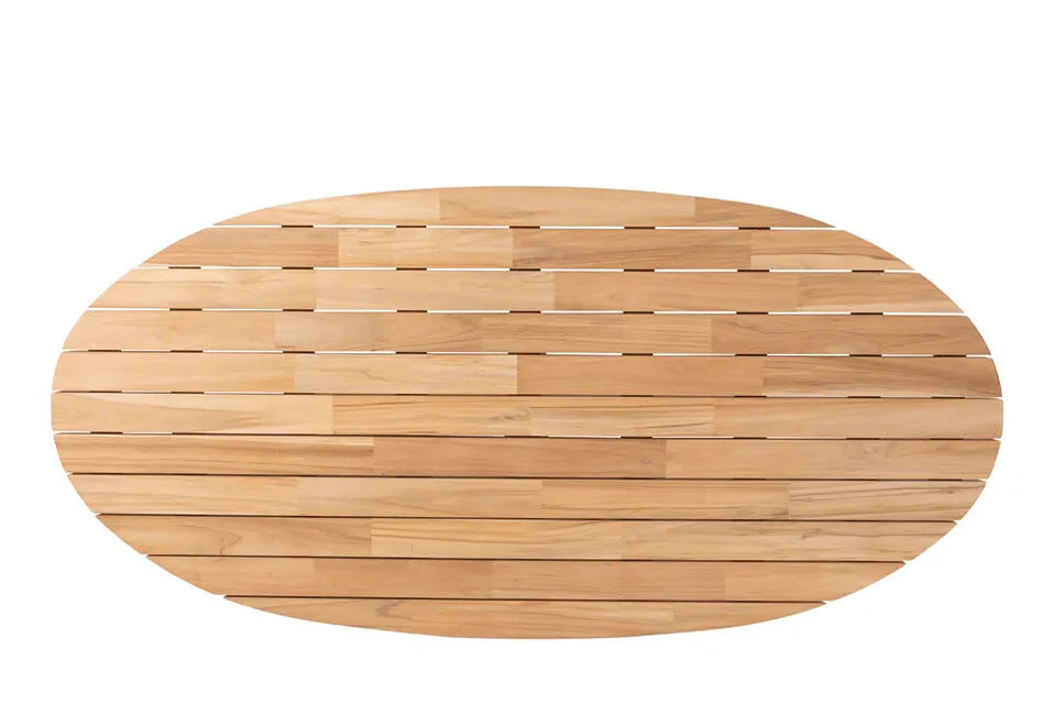 Taste 4SO - Prado ovaal teak tafelblad 240 x 115 cm.