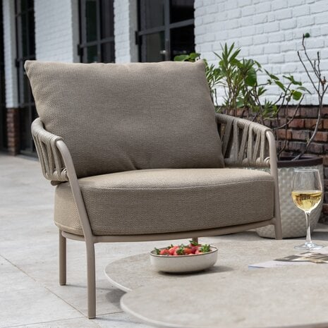 Taste 4SO - Calma lounge tuinstoel latte