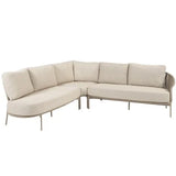 Taste 4SO - Florence hoek loungeset 3 delig latte rope