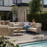 Taste 4SO - Florence hoek loungeset 3 delig latte rope