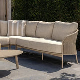 Taste 4SO - Florence hoek loungeset 3 delig latte rope