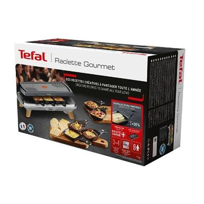 Tefal - raclette gourmetstel 8 pers. 1350W