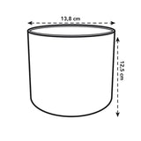 Elho b.for soft ronde plantenpot met afmeting 13,8×12,5 cm