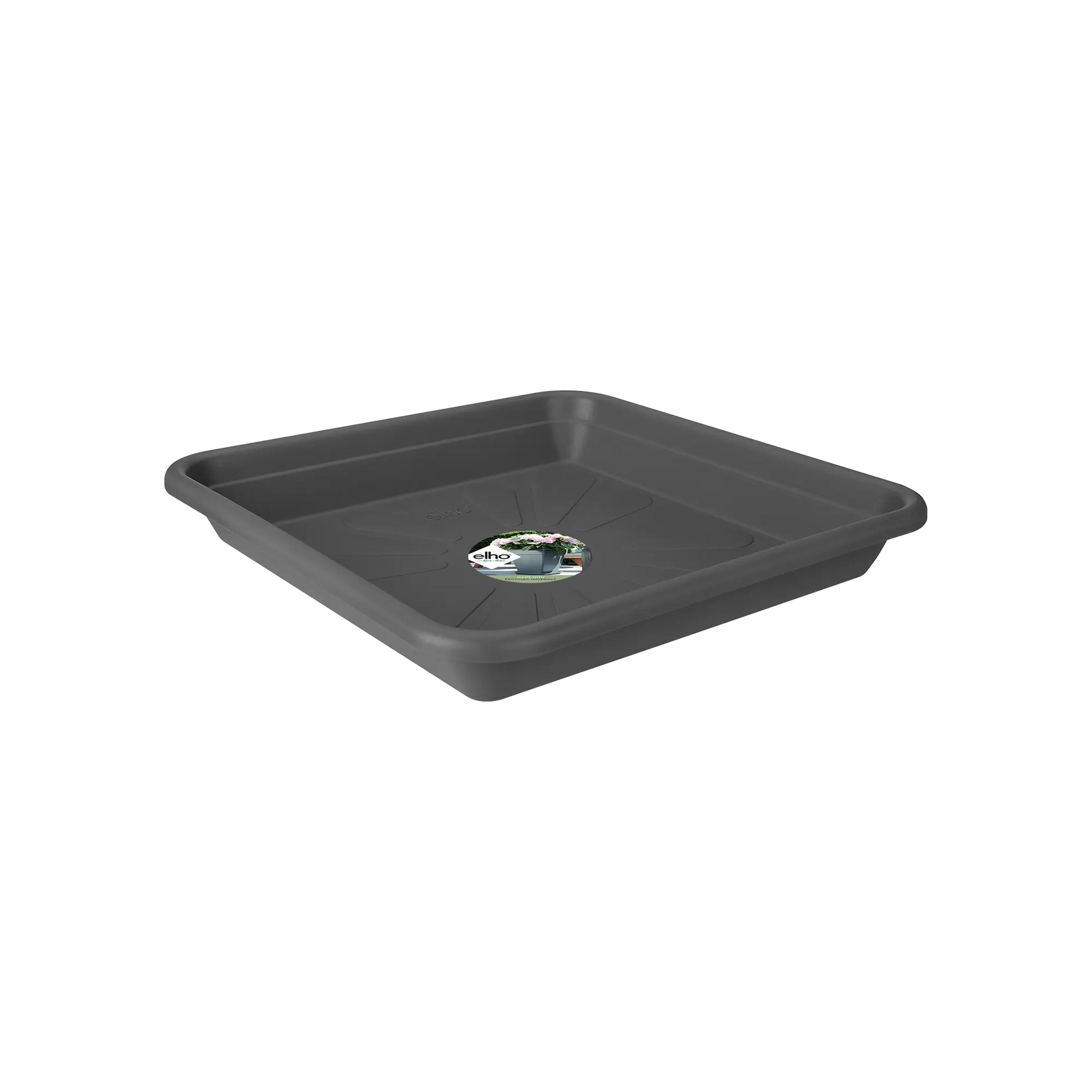 Elho - Schotel vierkant Antraciet | 20