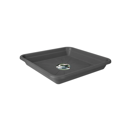 Elho - Schotel vierkant Antraciet | 35