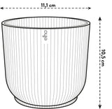 Elho - vibes fold rond mini 11cm varengroen